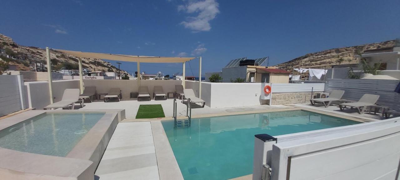 Antonios 1 Apartment Matala  Ngoại thất bức ảnh